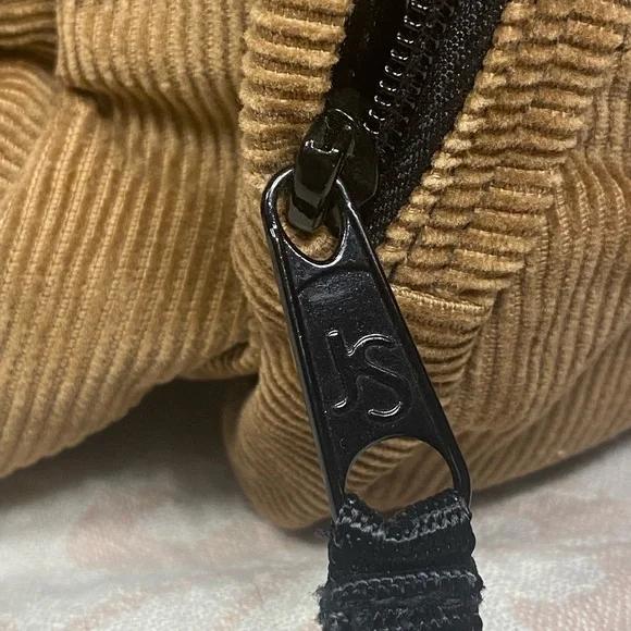 Vintage JanSport Half Pint Tan Corduroy Backpack - Picture 6 of 11